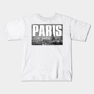 Paris Cityscape Kids T-Shirt
